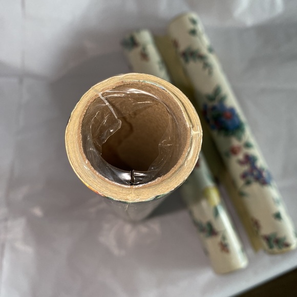 Vintage farmhouse 3 rolls wall paper boarder self stick fruit vine - Picture 5 of 7